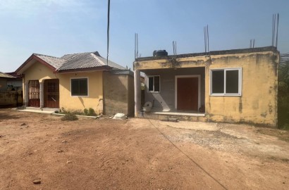 Two 2-Bedroom House With Additional One-Bedroom En-Suite for Sale at Amasaman