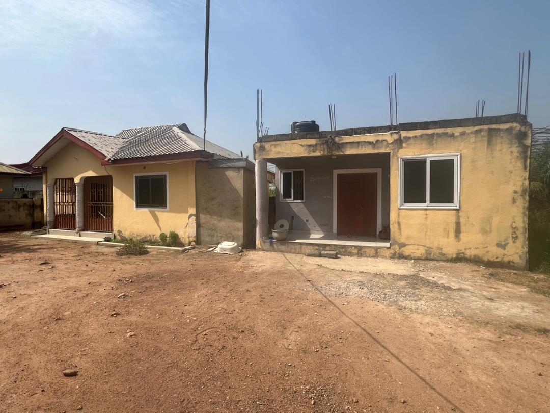 Two 2-Bedroom House With Additional One-Bedroom En-Suite for Sale at Amasaman