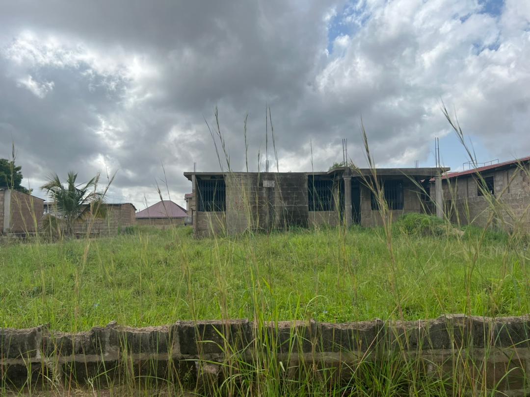 Two 2-Bedroom Uncompleted House for Sale at Amasaman