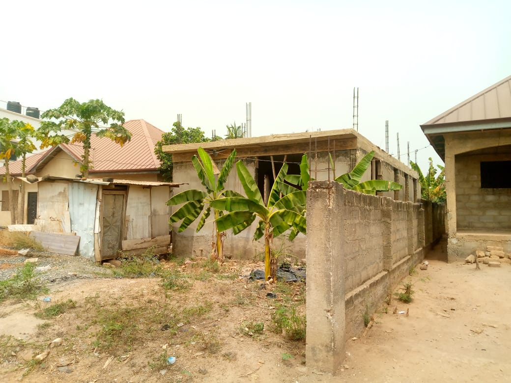 Two 2-Bedroom Uncompleted House for Sale at Oyarifa