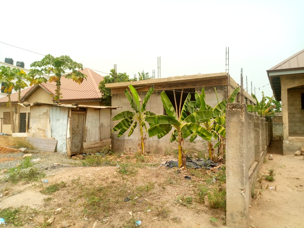 Two 2-Bedroom Uncompleted House for Sale at Oyarifa