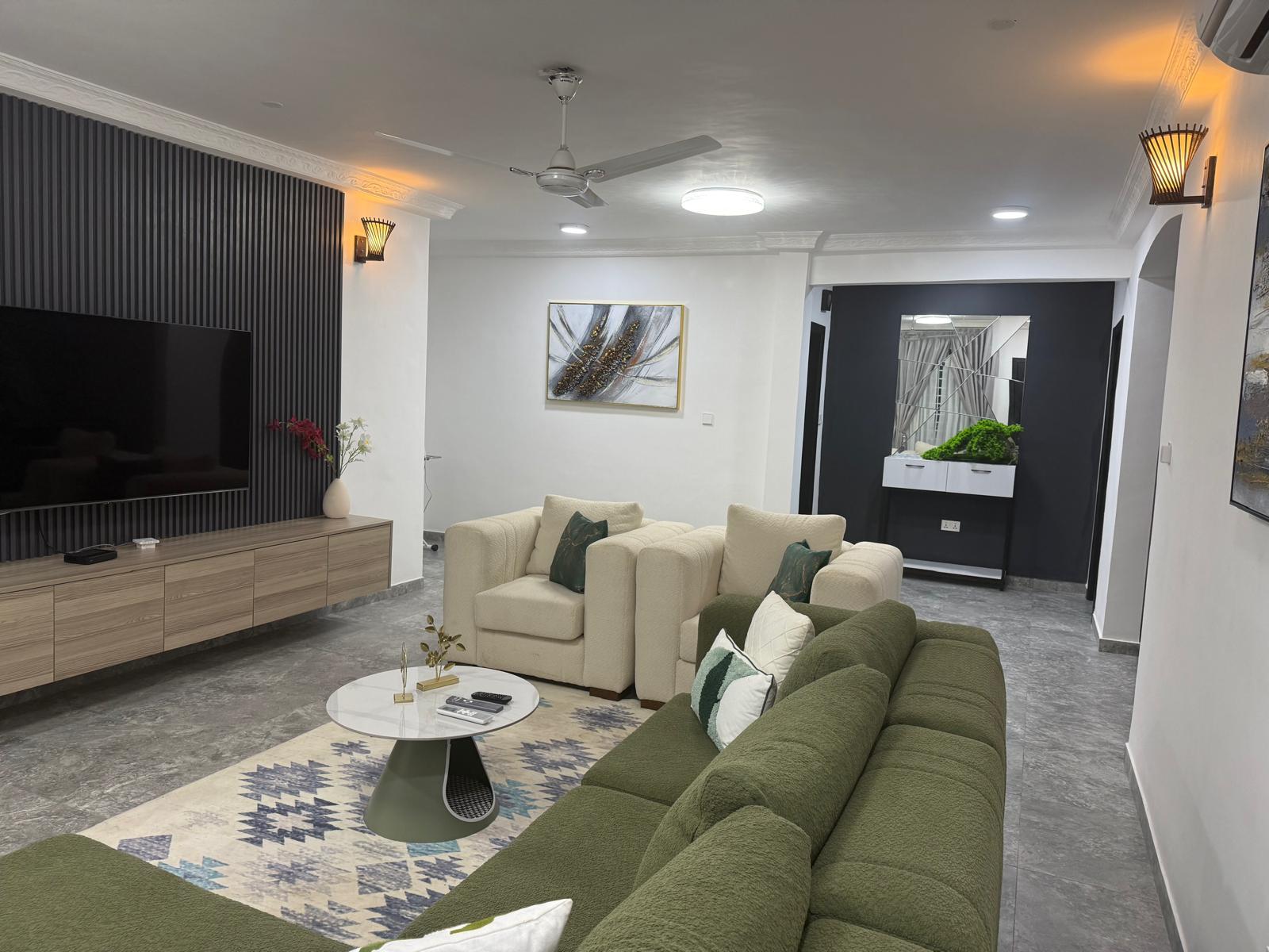 Two (2) Bedroom Fully Furnished Apartment For Rent at East Airport