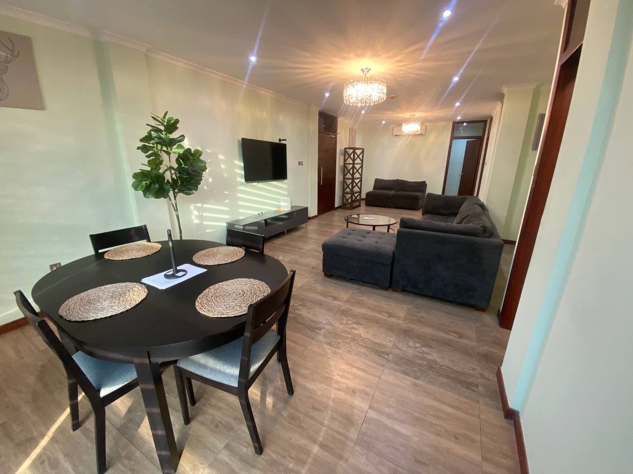 Two (2) Bedroom Fully Furnished Apartment For Rent at East Legon Adjiringanor