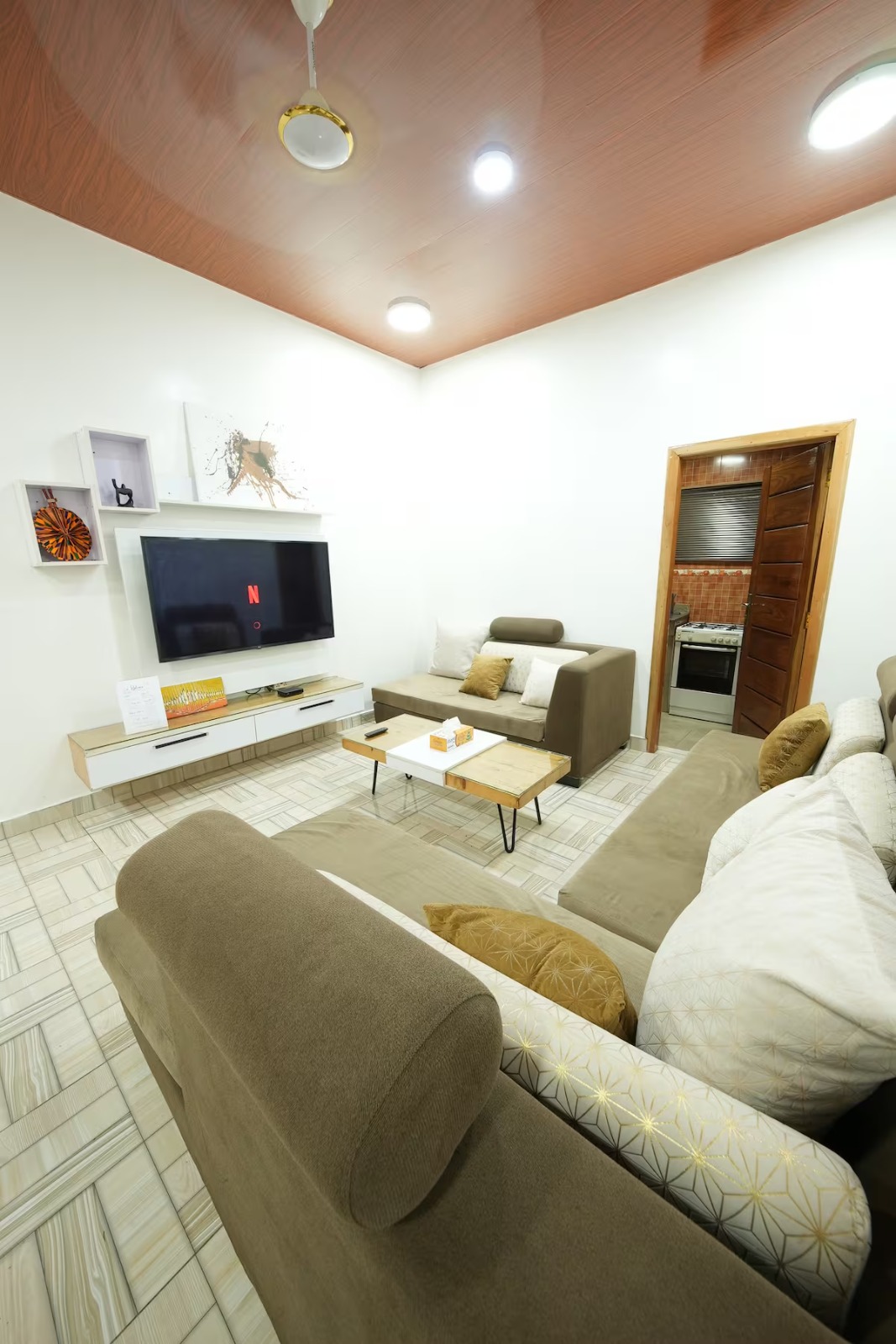 Two (2) Bedroom Fully Furnished Apartment For Rent at Osu