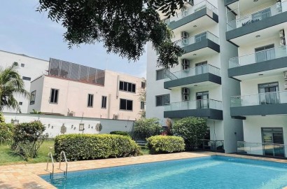 Two (2) Bedroom Fully Furnished Apartment with Staff Quarters For Sale at Dzorwulu