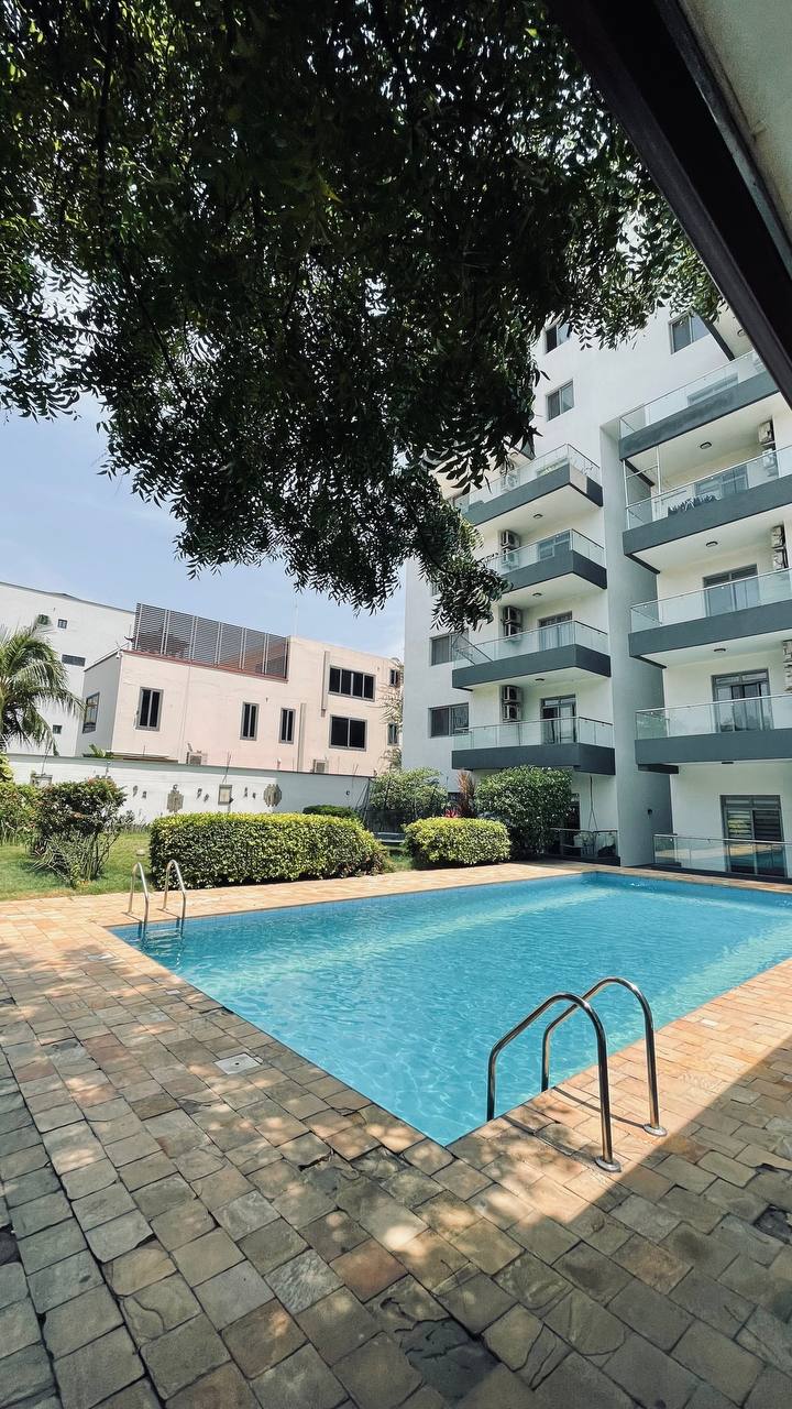 Two (2) Bedroom Fully Furnished Apartment with Staff Quarters For Sale at Dzorwulu