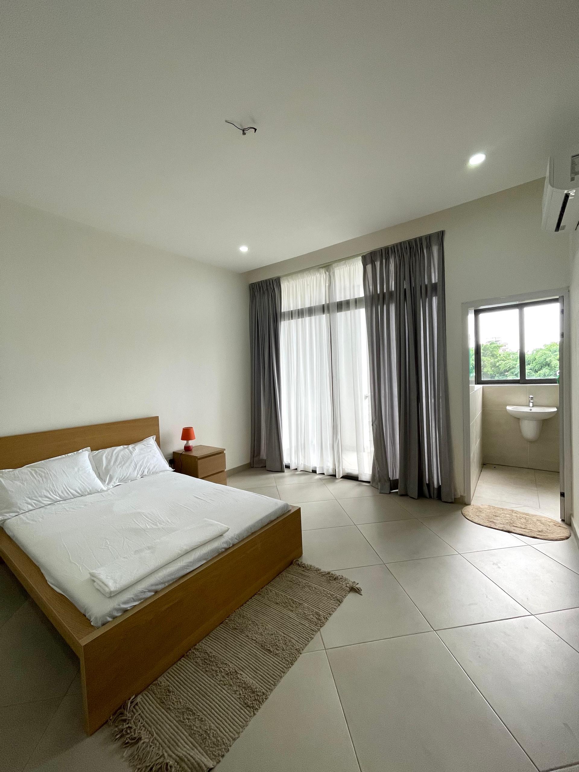Two (2) Bedroom Fully Furnished Terrace For Rent at Abelemkpe