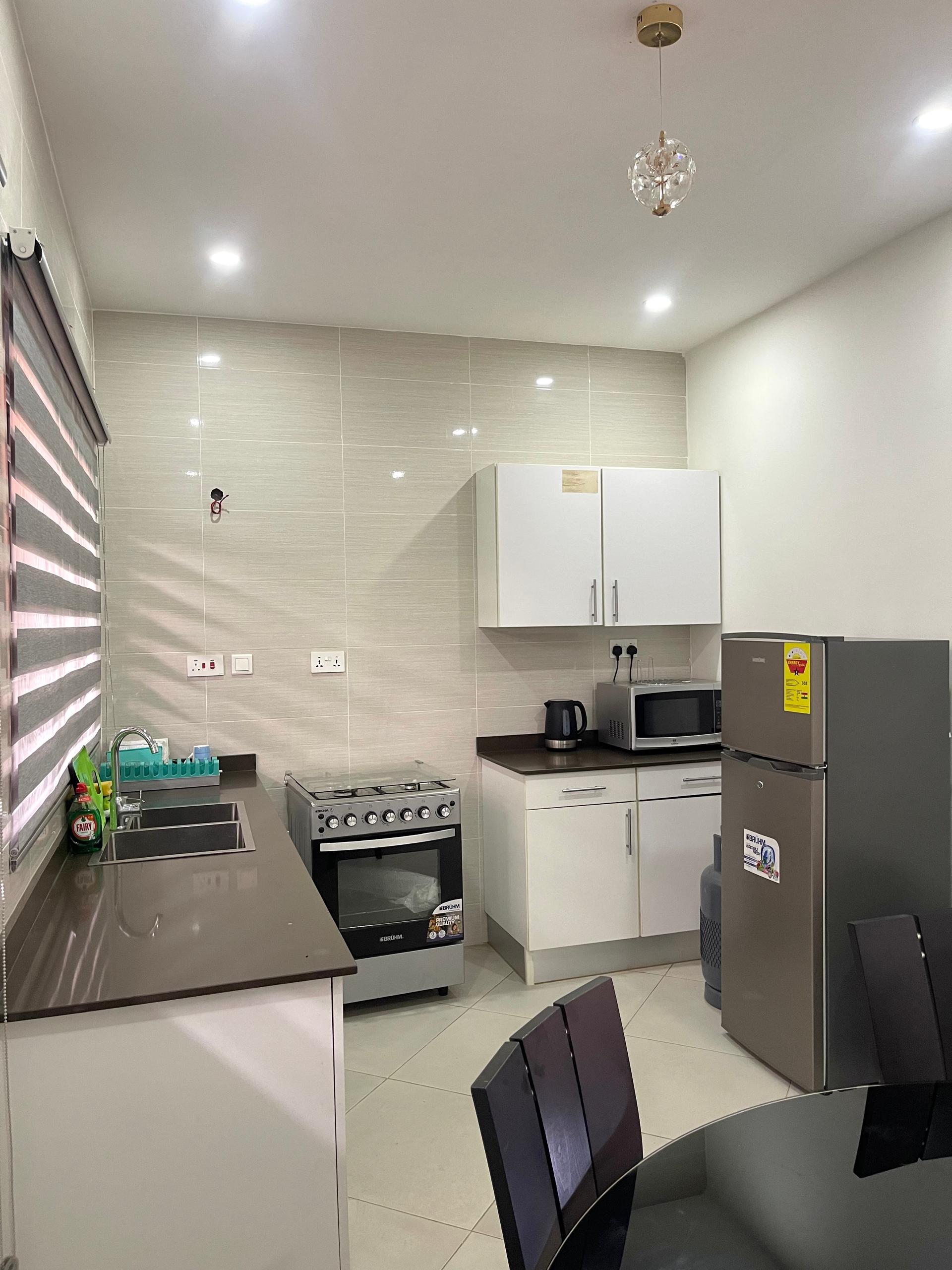 Two (2) Bedroom Fully Furnished Terrace For Rent at Abelemkpe