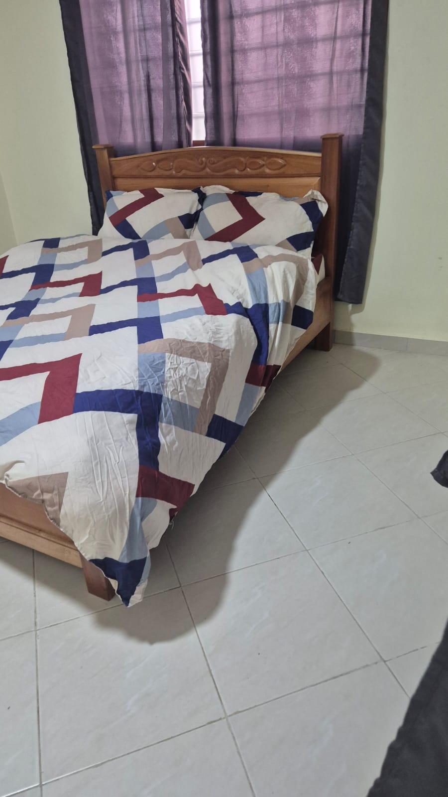 Two (2) Bedroom Furnished Apartment For Rent at Kumasi Asokore Mampong Osei Tutu II Estate Housing