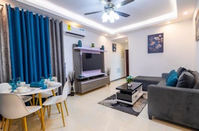 Two (2) Bedroom Furnished Apartment For Rent at Sakumono