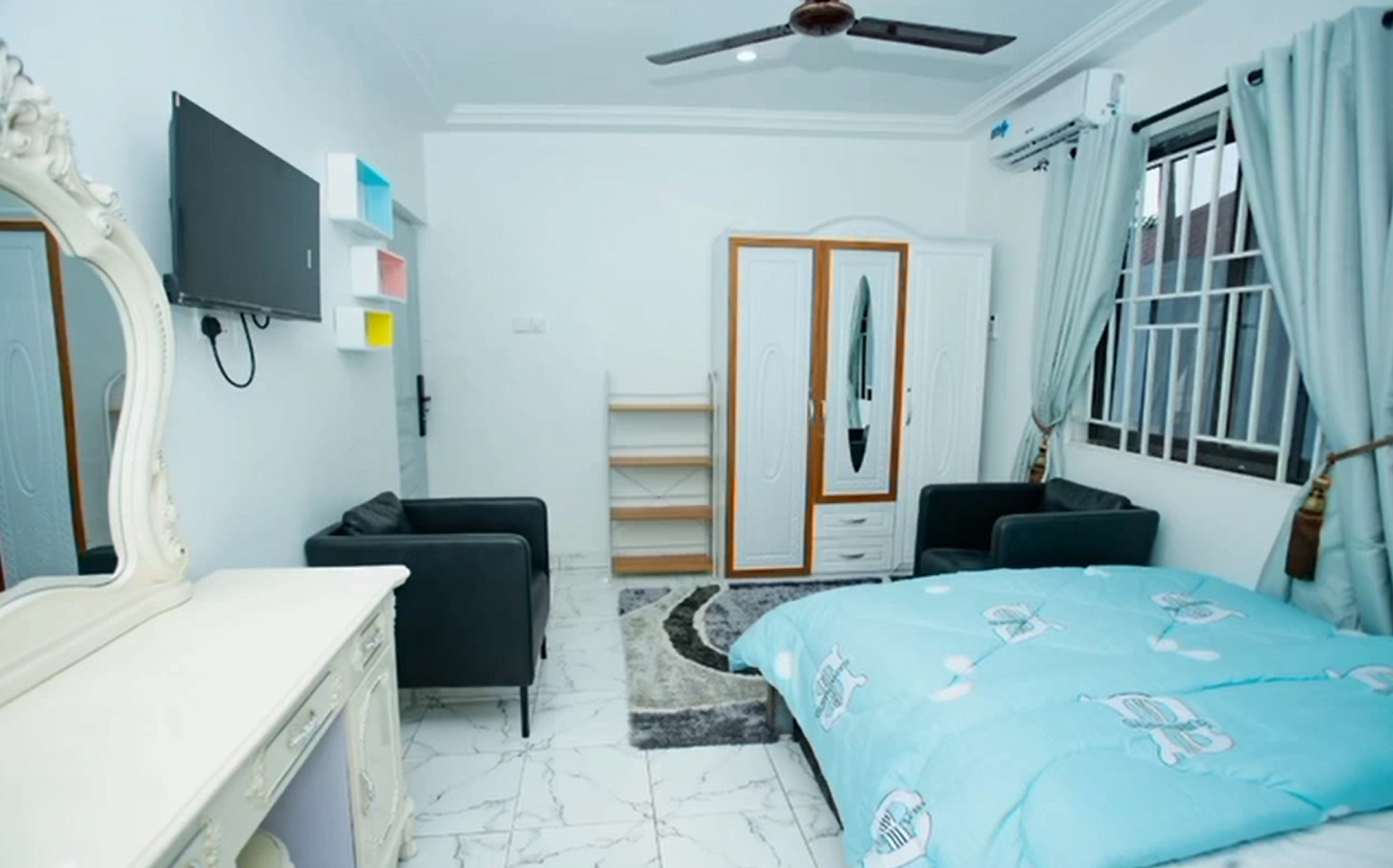 Two (2) Bedroom Furnished House For Rent at Spintex