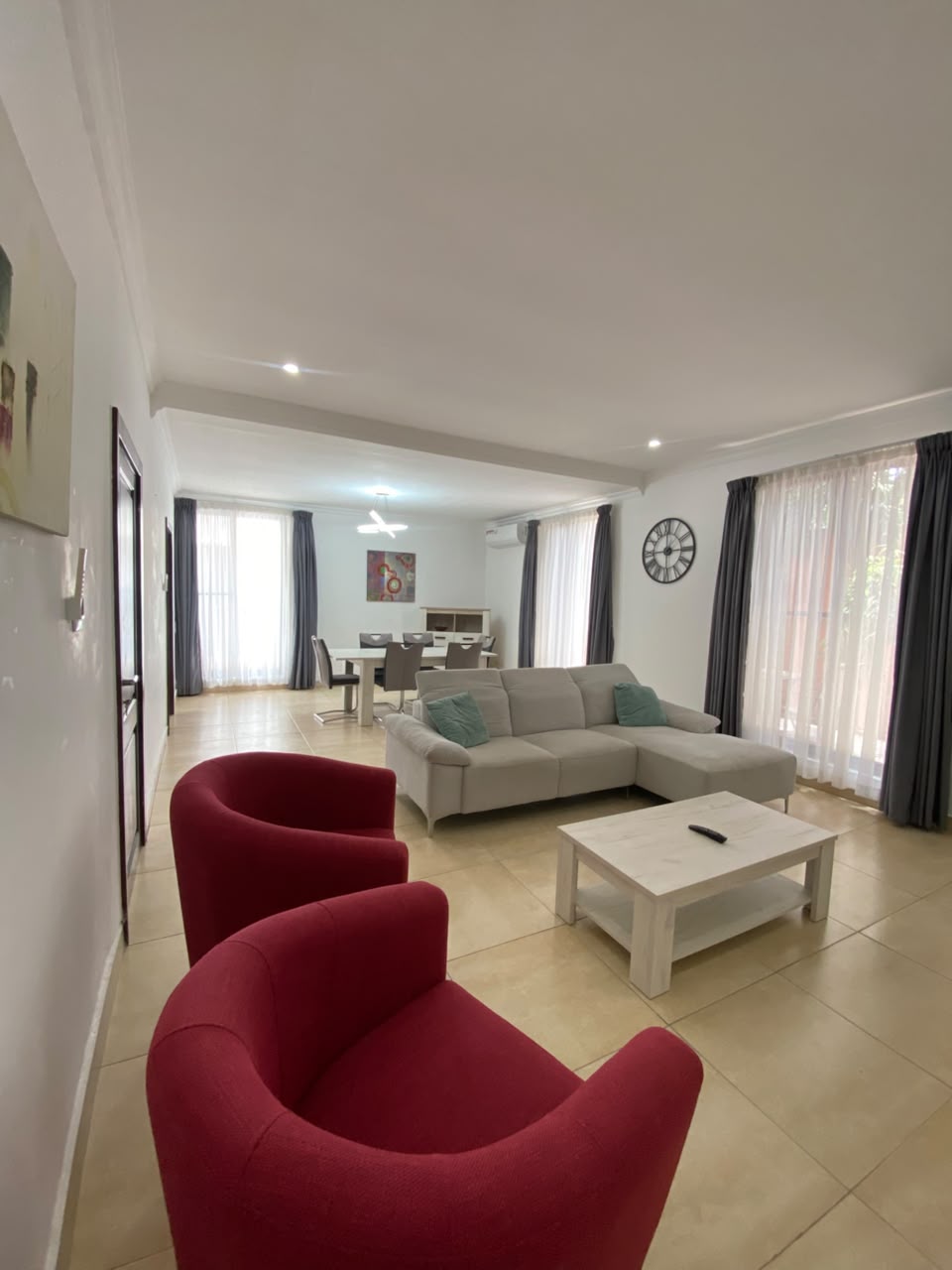 Fully Furnished Three (3) Bedroom Townhouse For Rent in a Gated Community at North Ridge