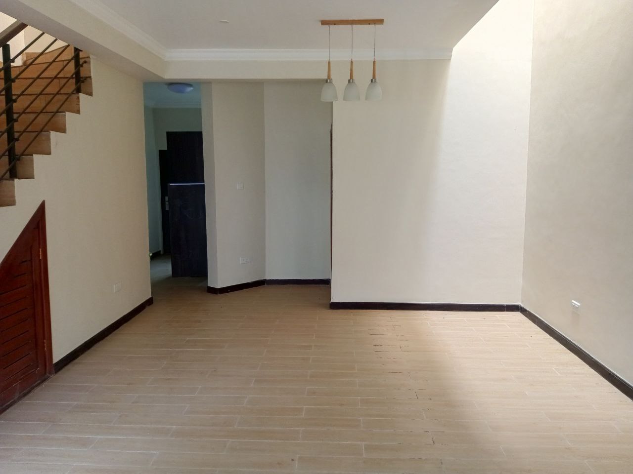 Two (2) Bedroom Semi-detach Townhouse in a Gated Community For Rent at North Legon
