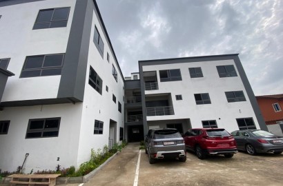 Three (3) Bedroom Semi-finished Apartments for Sale at Adjiringanor