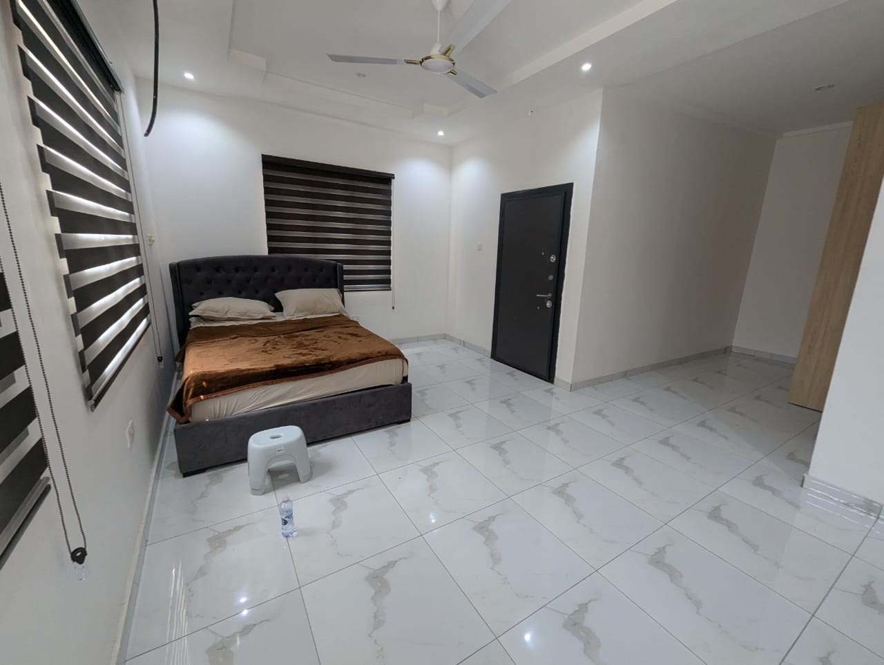 Two (2) Bedroom Semi-furnished House in a Gated Community For Rent at Achimota Mile 7