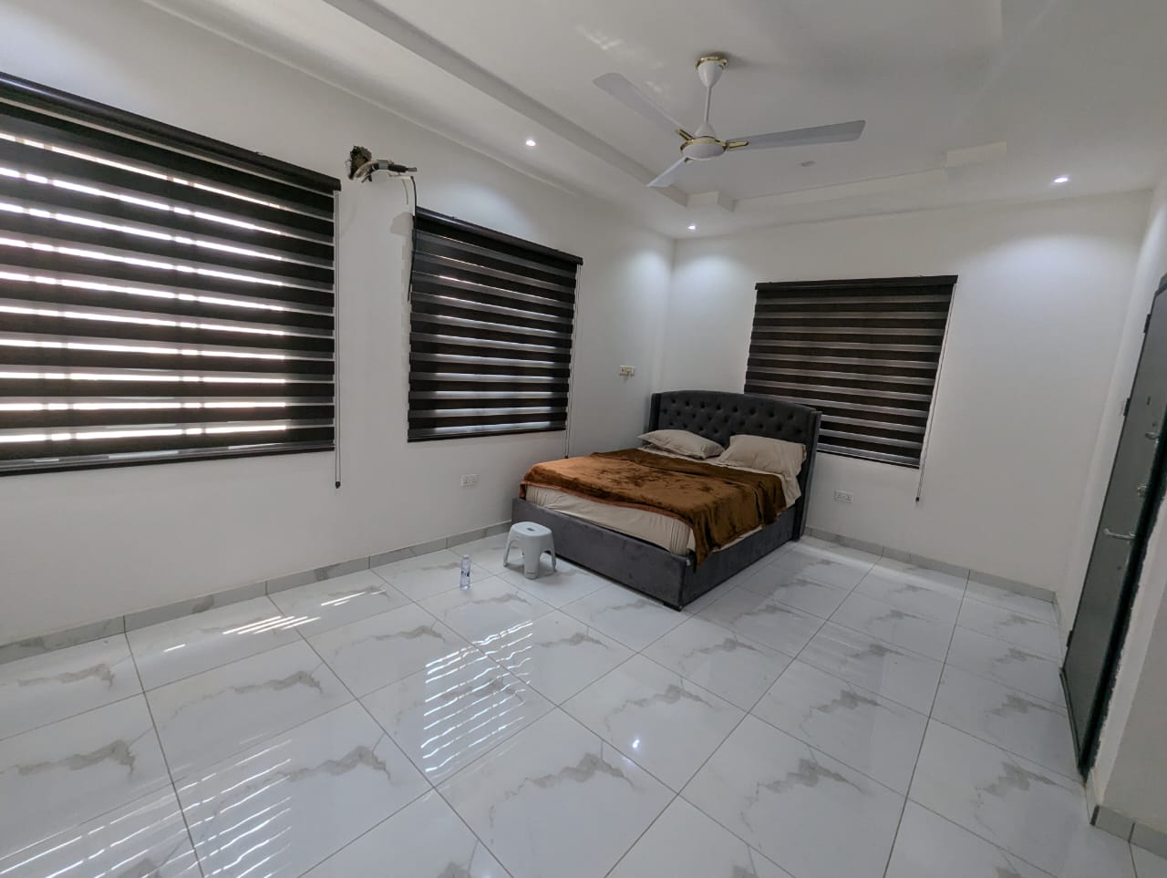 Two (2) Bedroom Semi-furnished House in a Gated Community For Rent at Achimota Mile 7