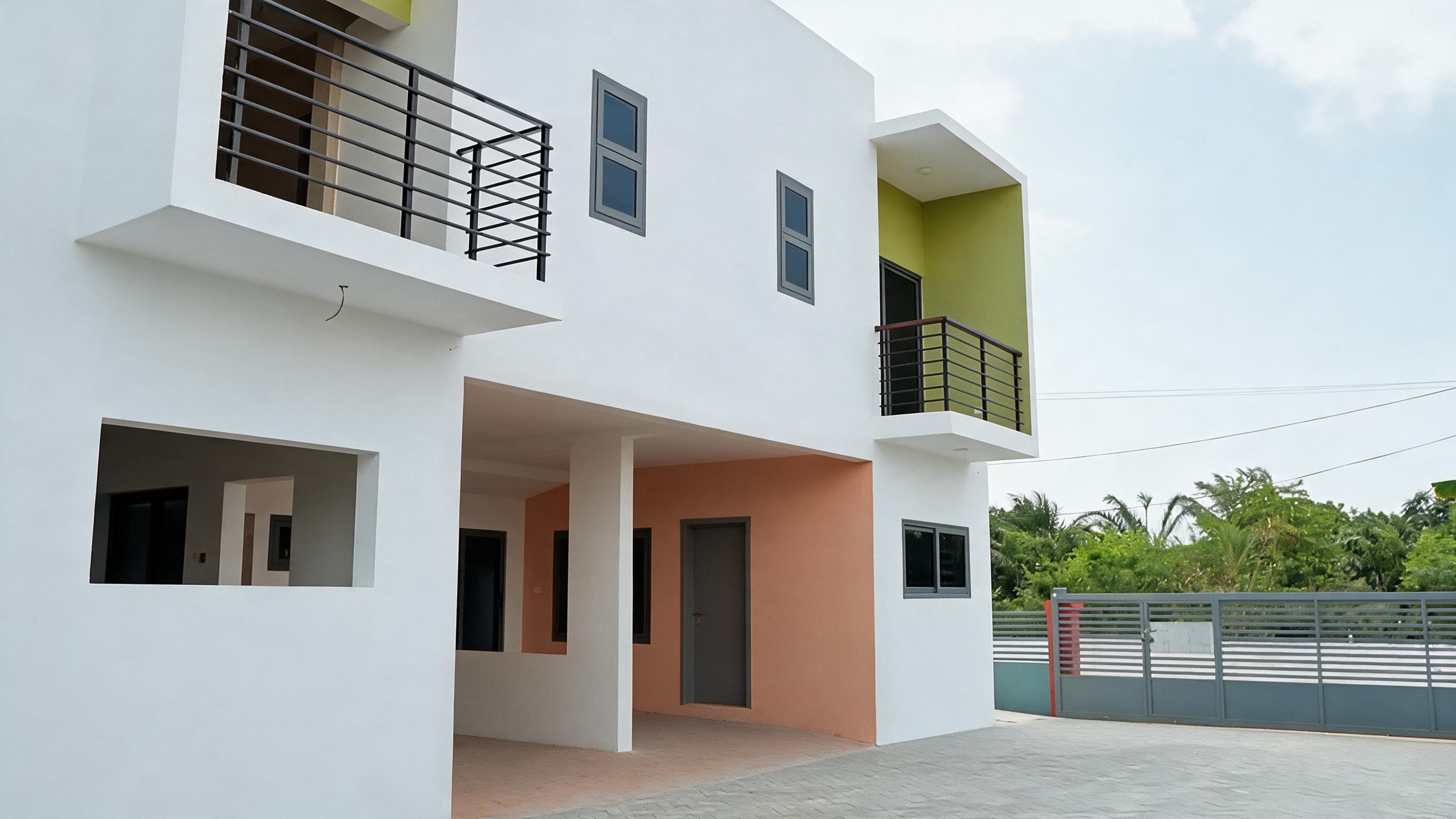 Two (2) Bedroom Townhouse For Sale in a Gated Community at Spintex