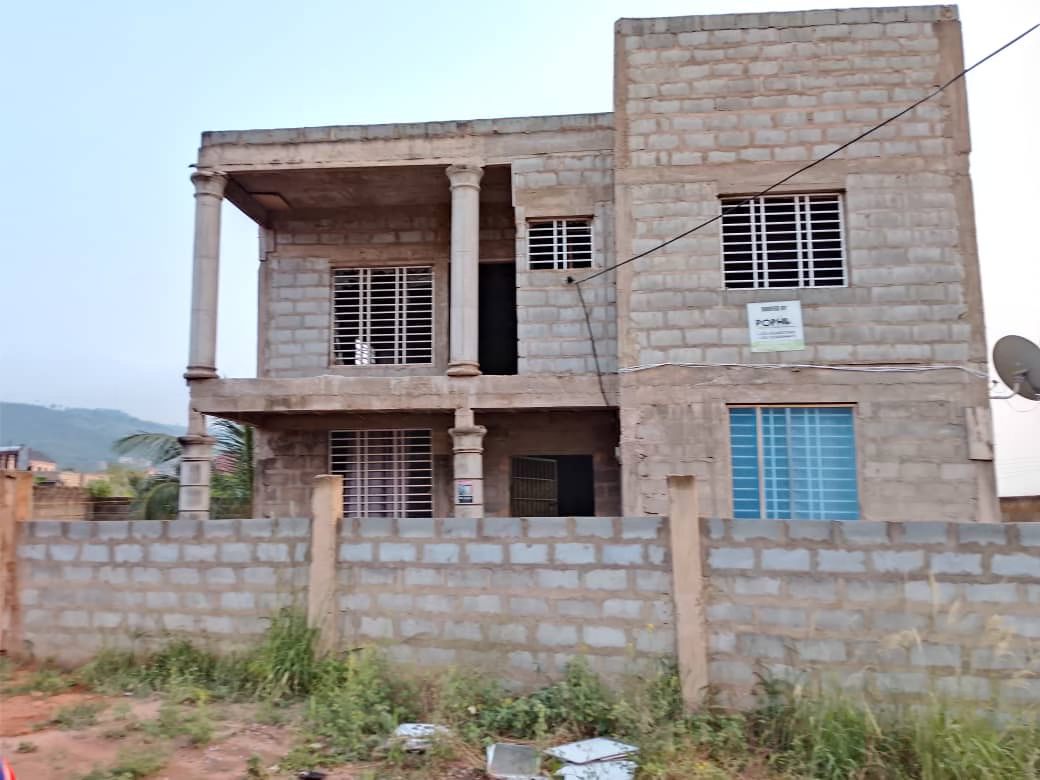 Uncompleted 4-Bedroom House For Sale at Abokobi