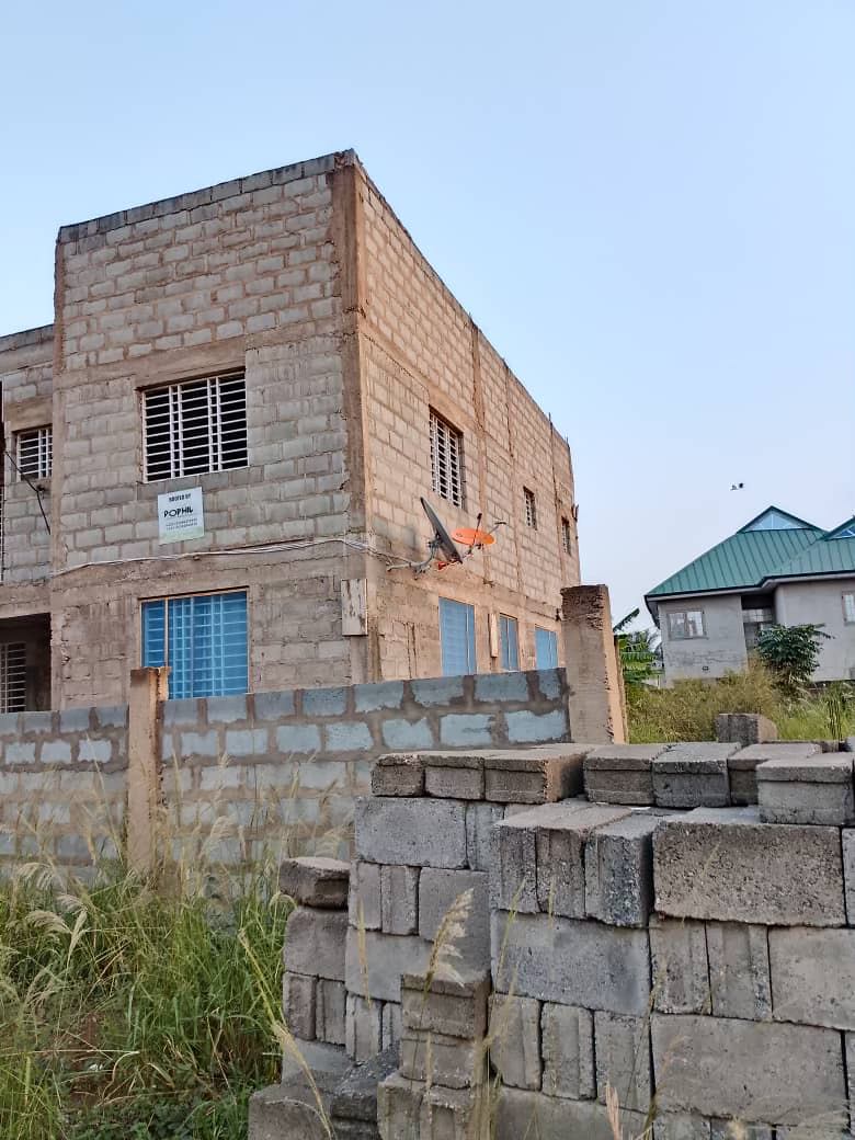 Uncompleted 4-Bedroom House For Sale at Abokobi
