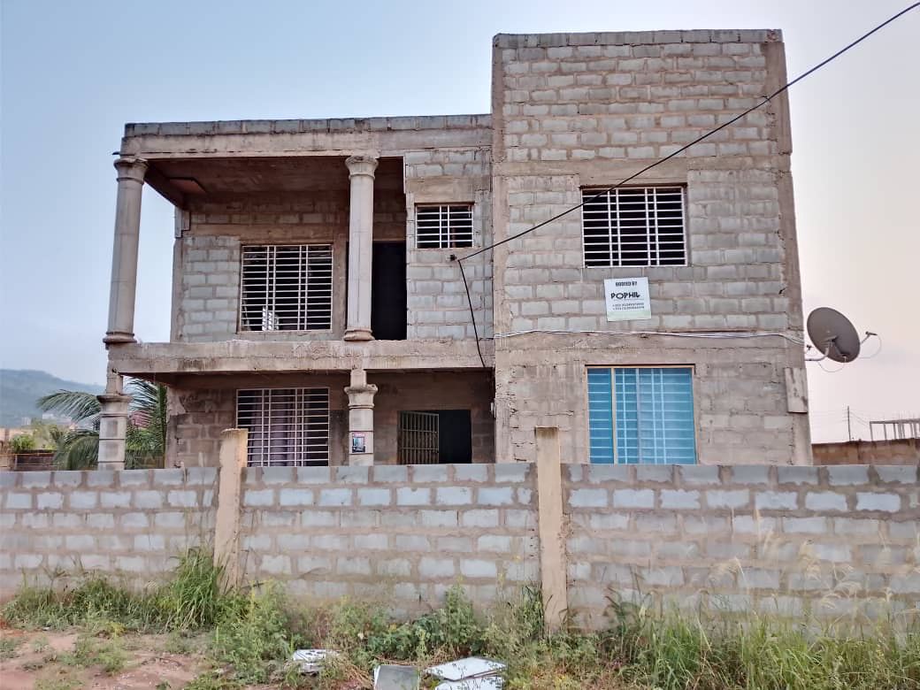 Uncompleted 4-Bedroom House For Sale at Abokobi
