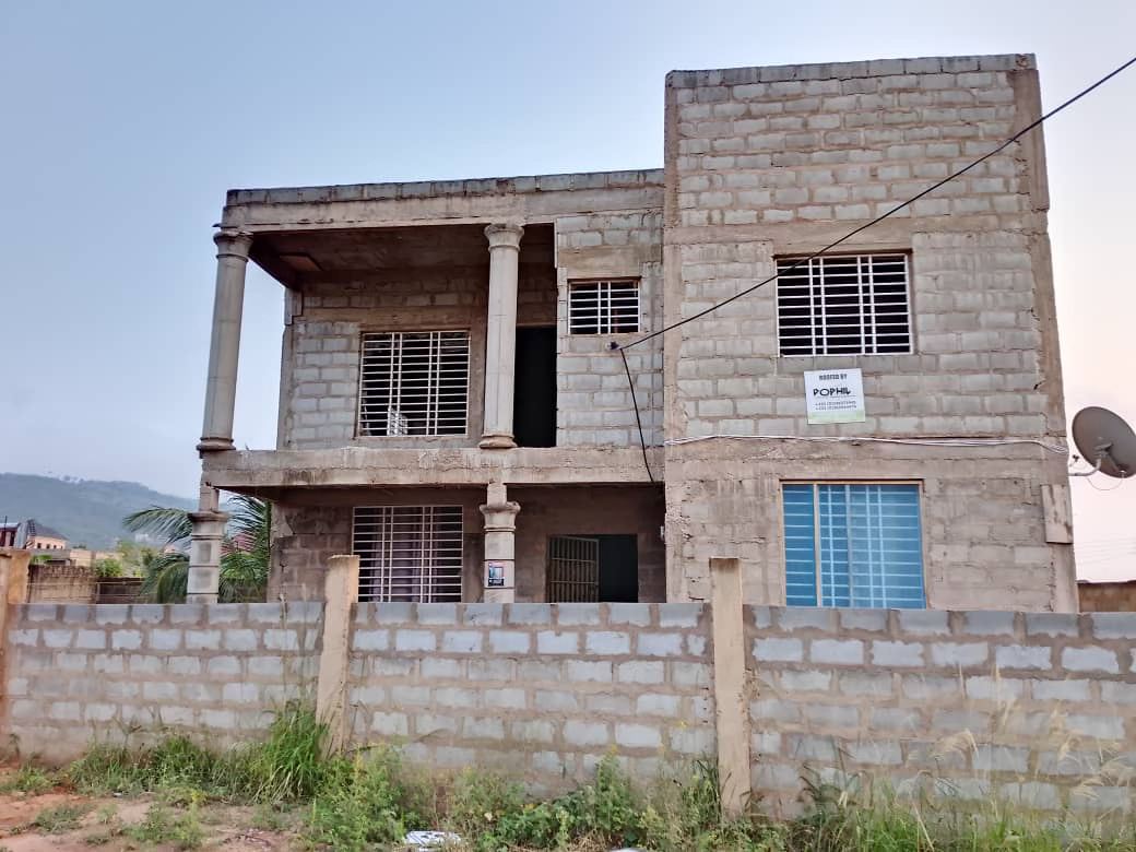 Uncompleted 4-Bedroom House For Sale at Abokobi