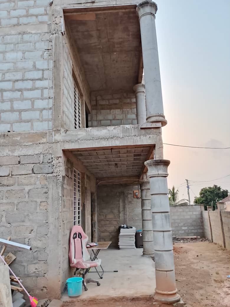 Uncompleted 4-Bedroom House For Sale at Abokobi