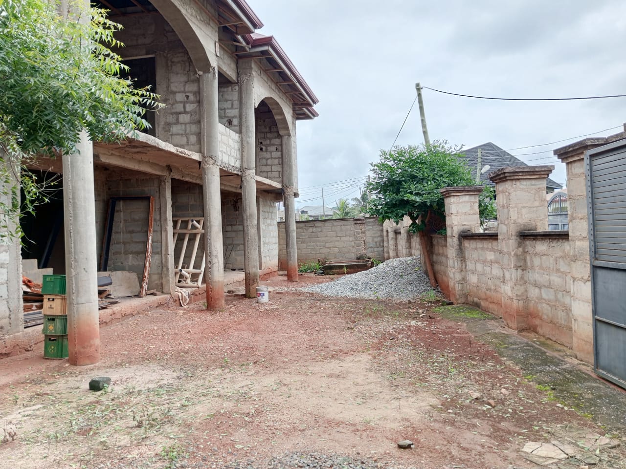 Uncompleted Apartment Complex For Sale at Agbogba
