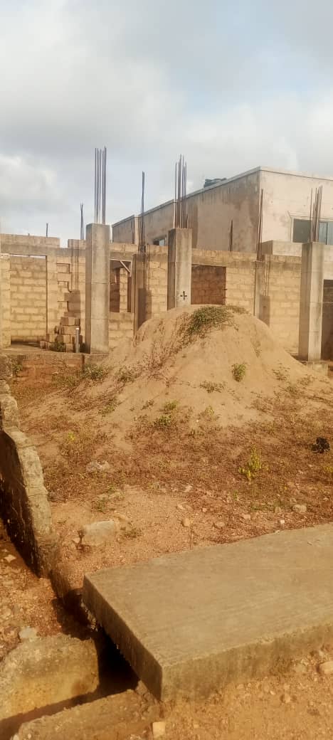 Uncompleted Five (5) Bedroom House for Sale at Adenta 