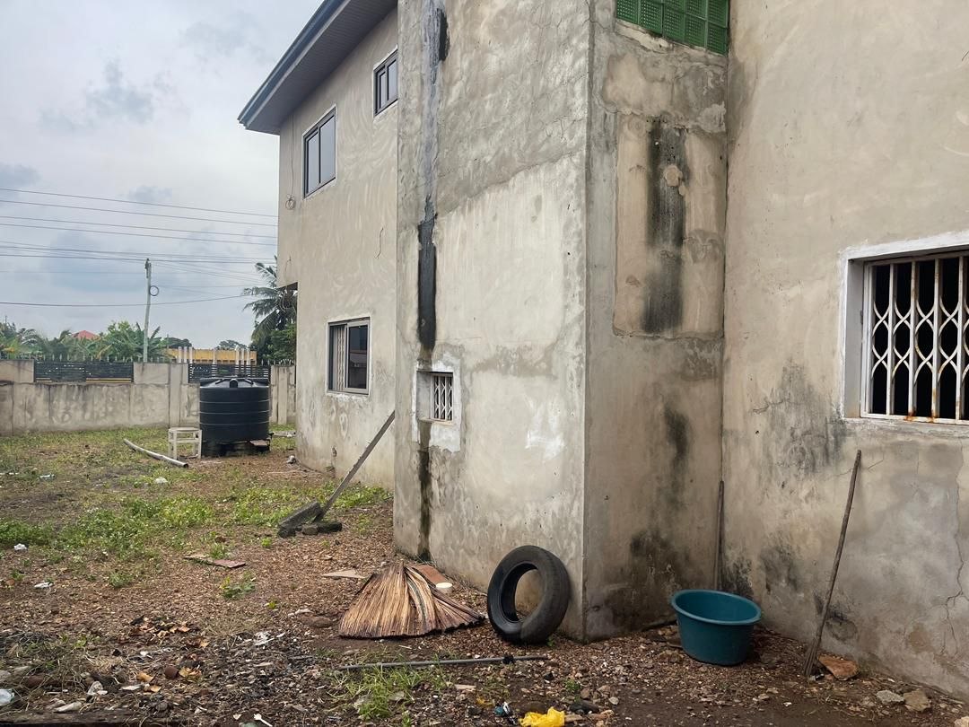 Uncompleted Five (5) Bedroom House with Boys Quarters For Sale at Haatso