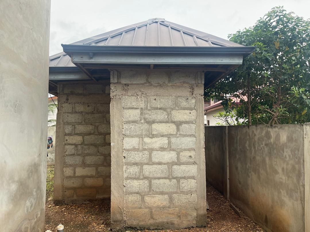 Uncompleted Five (5) Bedroom House with Boys Quarters For Sale at Haatso