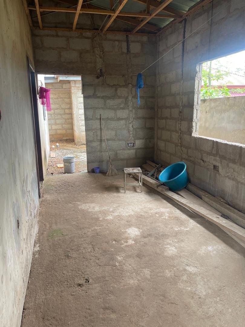 Uncompleted Five (5) Bedroom House with Boys Quarters For Sale at Haatso