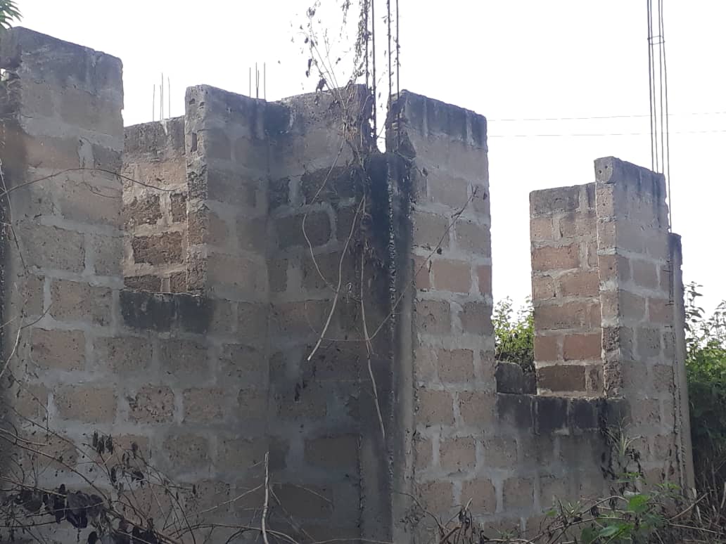 Uncompleted Four 4-Bedroom House for Sale in Winneba, Central Region