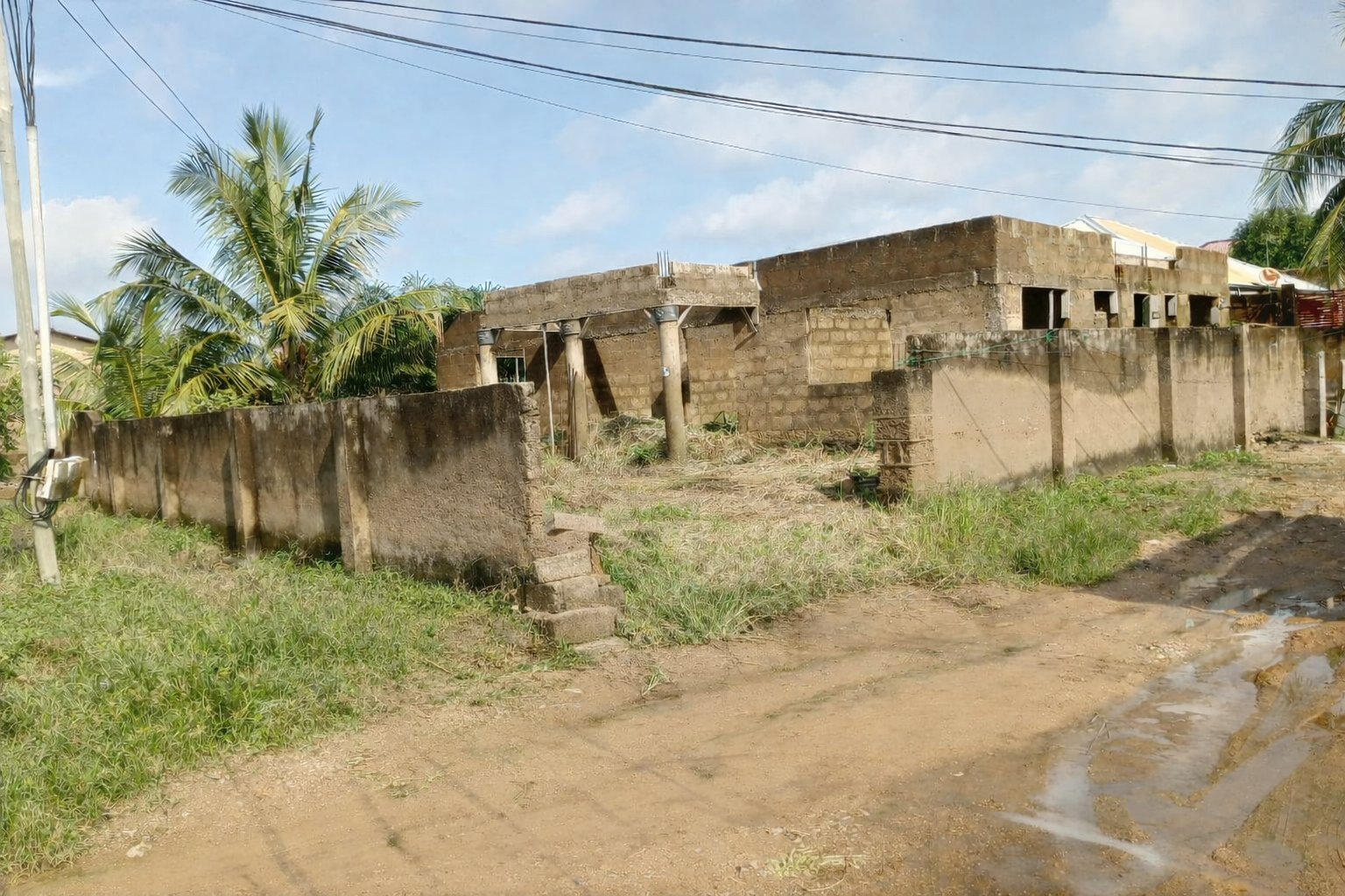 Uncompleted Four (4) Bedroom House For Sale at Ablekuma Manhean Afuaman