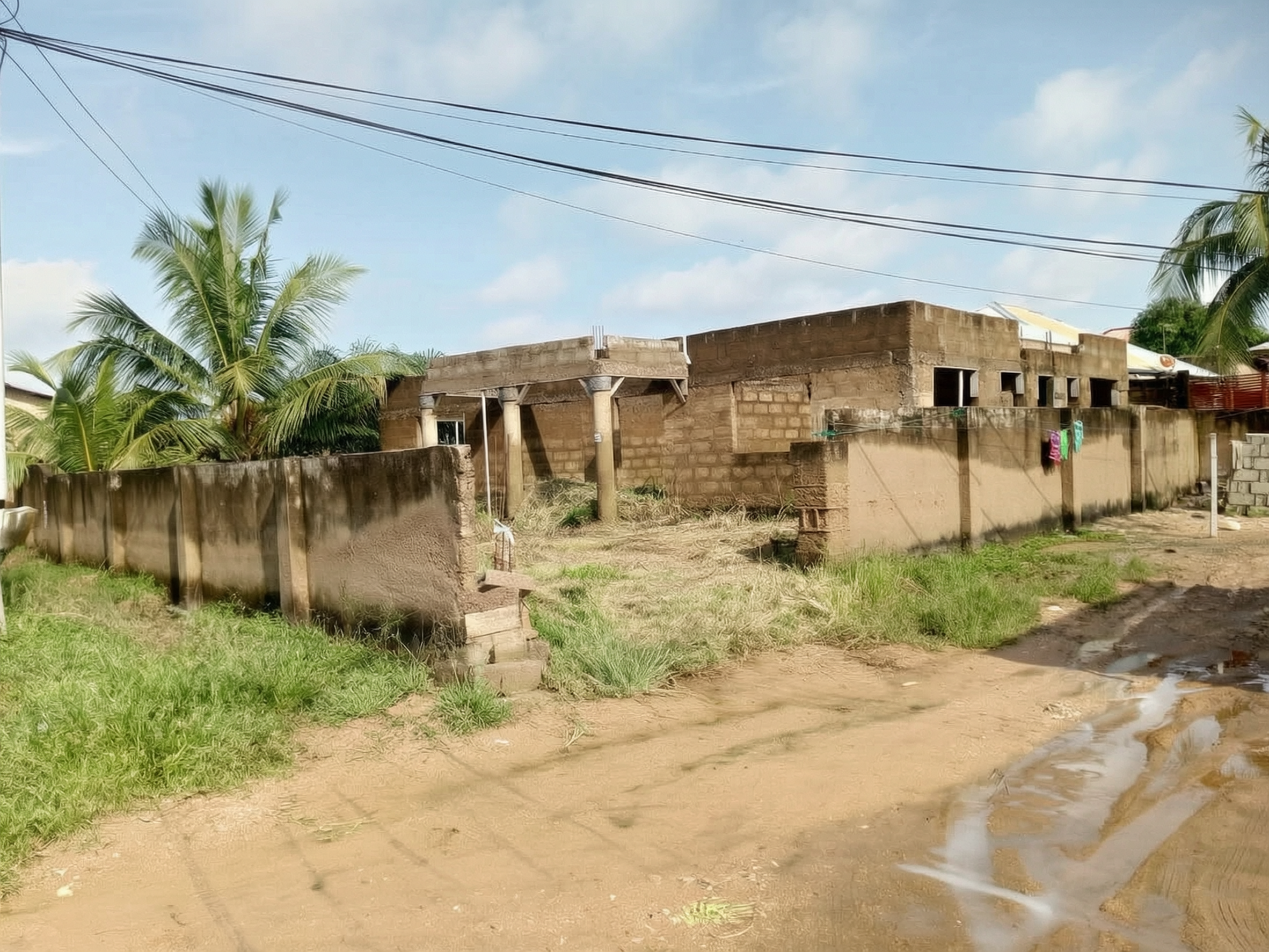 Uncompleted Four (4) Bedroom House For Sale at Ablekuma Manhean Afuaman
