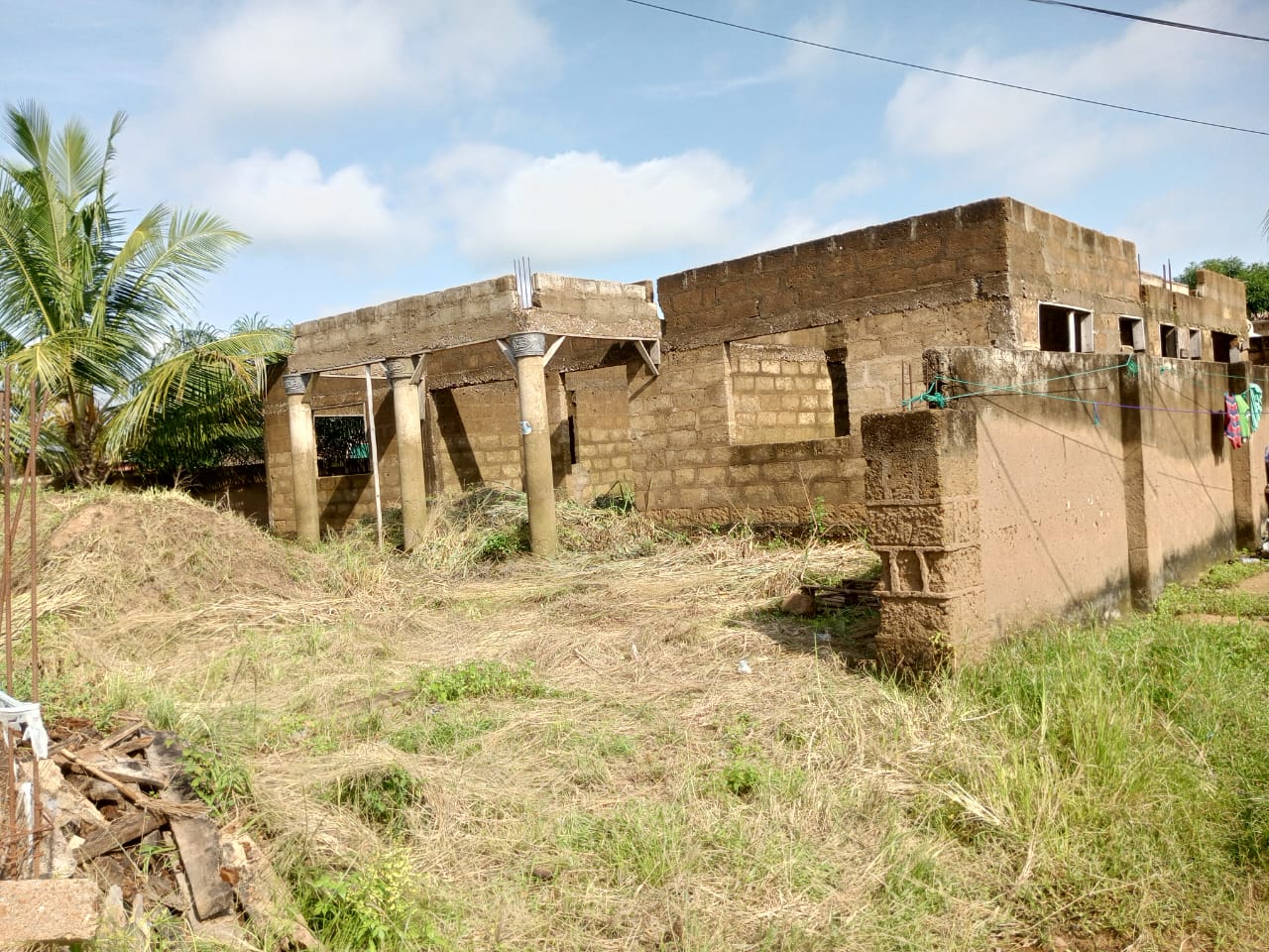 Uncompleted Four (4) Bedroom House For Sale at Ablekuma Manhean Afuaman