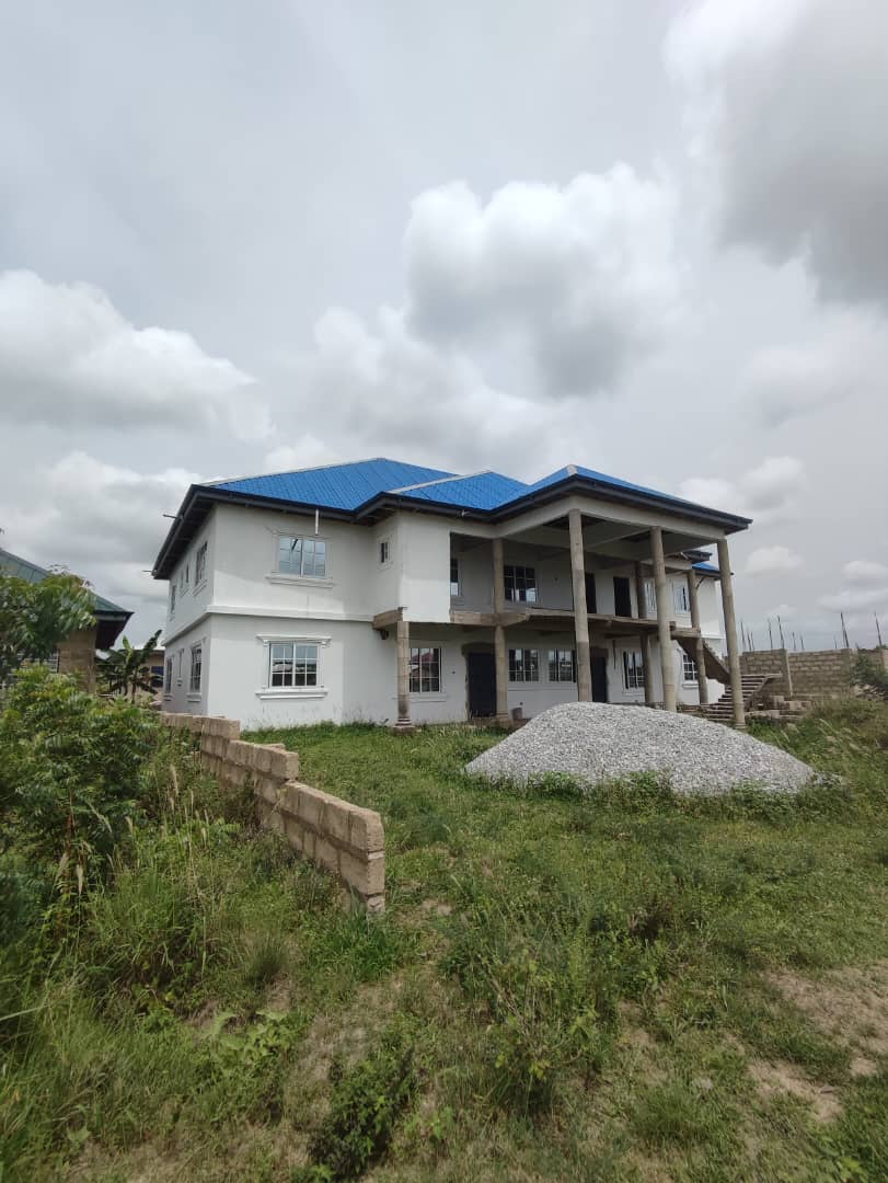 Uncompleted Nine 9-Bedroom House for Sale at Kasoa, Millennium City