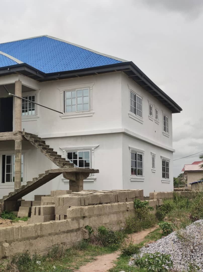 Uncompleted Nine 9-Bedroom House for Sale at Kasoa, Millennium City