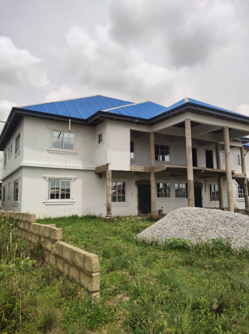 Uncompleted Nine 9-Bedroom House for Sale at Kasoa, Millennium City