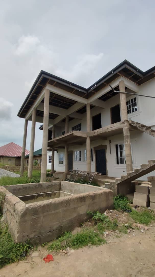 Uncompleted Nine 9-Bedroom House for Sale at Kasoa, Millennium City