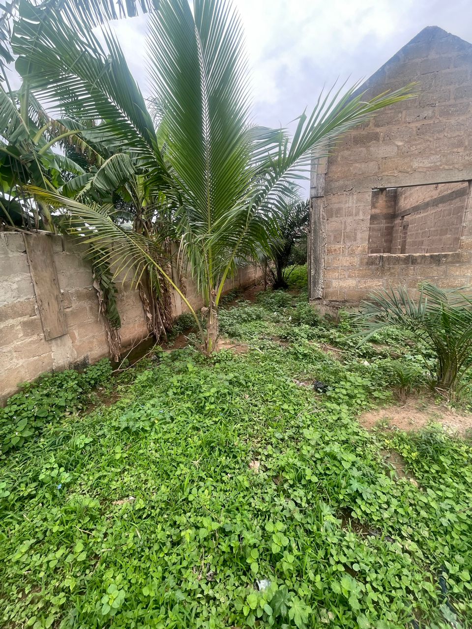 Uncompleted Two (2) Bedroom Semi-detached House With Large Garden for Sale in Abokobi