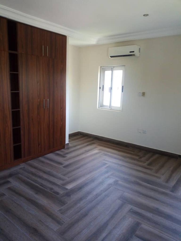 Unfinished Three 3-bedroom Townhouses with Boy' s Quarters for Rent at East Legon