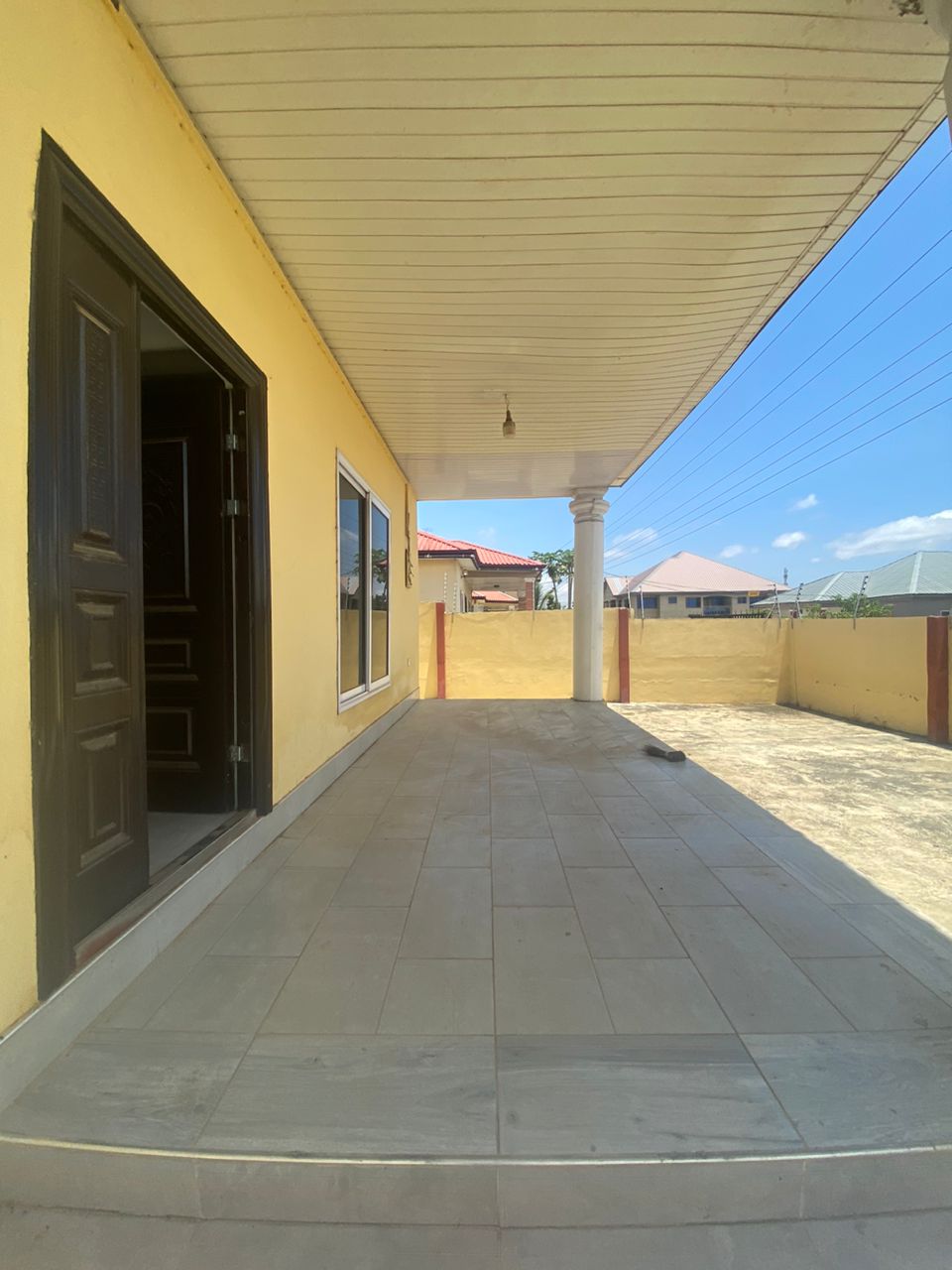 NEWLY BUILT 3 BEDROOM HOUSE FOR SALE AT KASOA