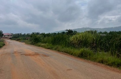 Titled lands for sale at Danfa