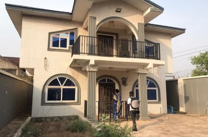 Newly Built 3 Bedroom House with 1 Room BQ for rent